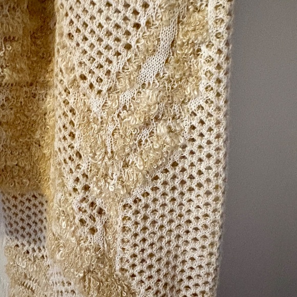 Anthropologie Tan V-Neck Sweater - Picture 5 of 6